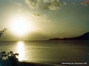 Les Boucaniers 1980 81 Coucher De soleil