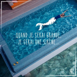 Quand je serai grande, je serai une Sirène !