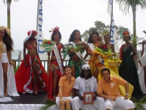 GO Boucaniers 2006 Hendel Greg et les Miss Martinique