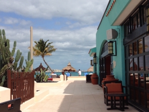 Cancun - Le bar et sa terrasse
