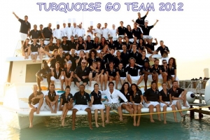 Equipe GO Turquoise 2012, avec Eduardo Carvalheda