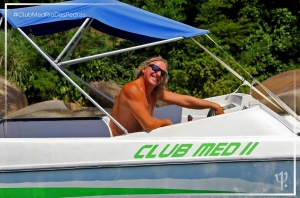 Popeye Responsable Ski Nautique sur le Club Med 2 !
