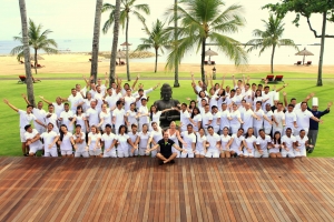 L'Equipe GO de Bali avec Jeremie