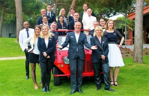 L'Equipe GO de La Palmyre avec Marco