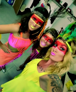 Pocahontas Backstage avec Emilie RP, Anja PassWorld et Clothilde Fitness
