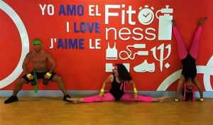 Jeremy, Stéphanie et Sybille l'Equipe Fitness