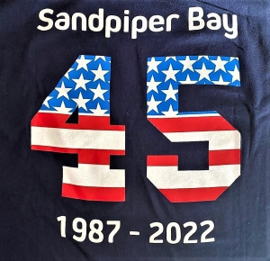T Shirt 45 Sandpiper  Memory