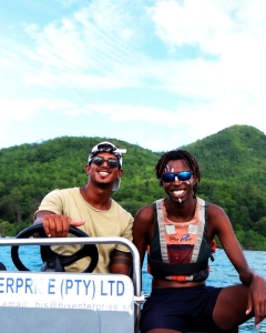 Chris et Vinod GO Sports Nautiques