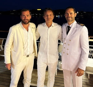 Adrien, CDV, Stéphane, PDG et le Commandant