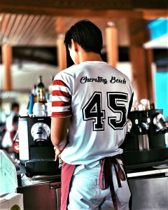 T Shirt 45 Cherating : Expresso du Matin