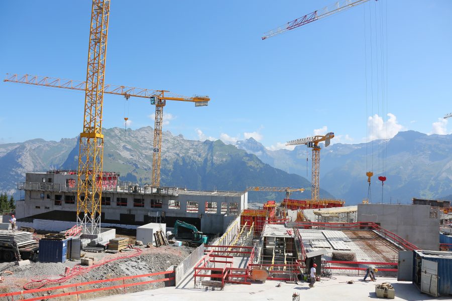 Samoëns Club Med Chantier club med nouveau