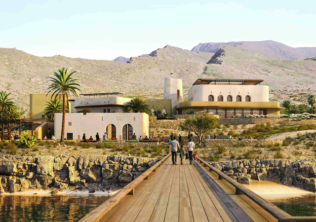Visuel du futur Club Med Musandam à Oman entre mer et montagnes